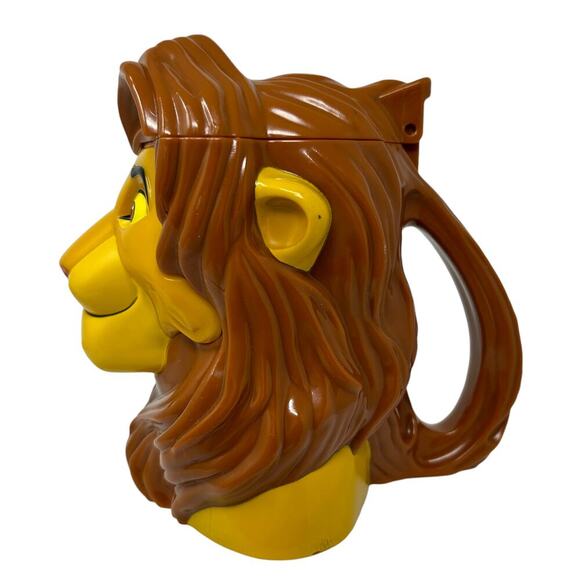 Disney Ringling Bros Barnum Bailey The Lion King Adult Simba Plastic Mug Cup Lid - Picture 2 of 13